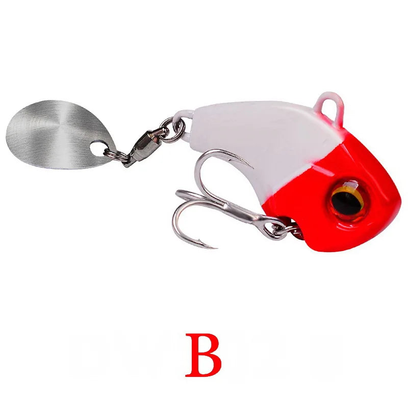 Metal Vib Spinner Fishing Lure