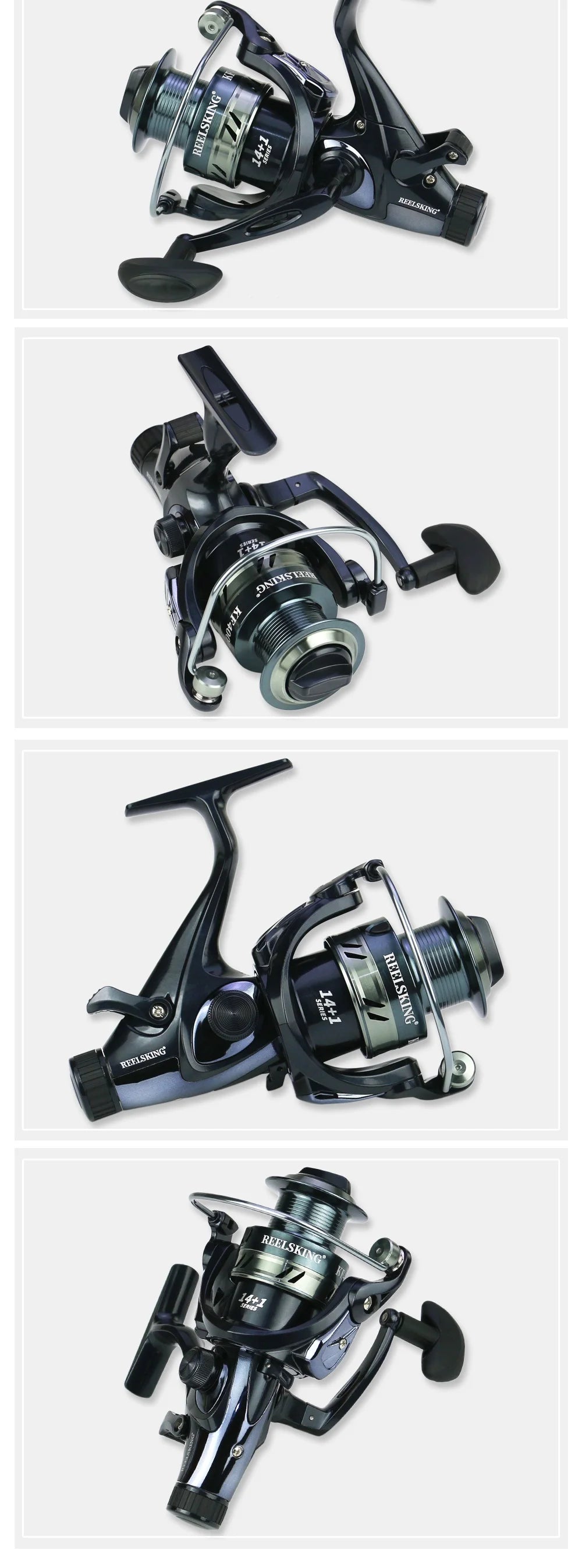 Heavy Drag Spinning Reel – Saltwater & Carp Fishing