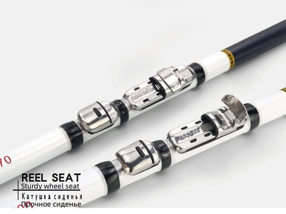 Carbon Fiber Telescopic Travel Fishing Rod