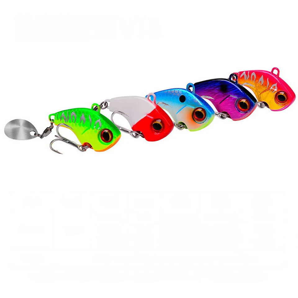 Metal Vib Spinner Fishing Lure