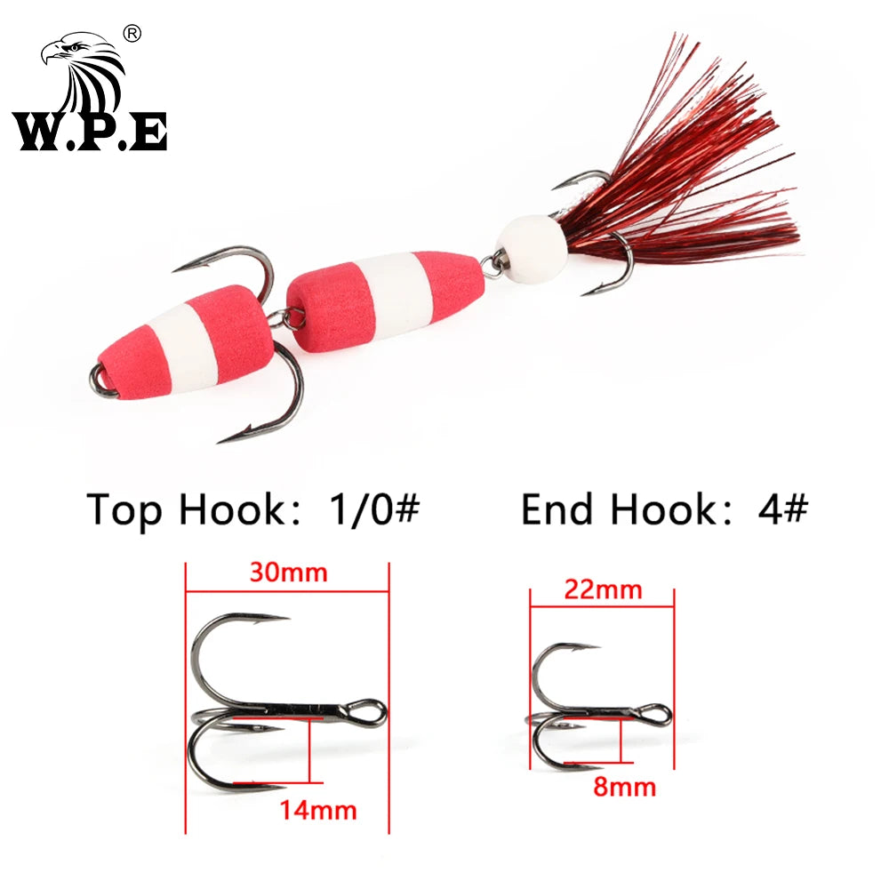 W.P.E Soft Swim Bait Fishing Lure