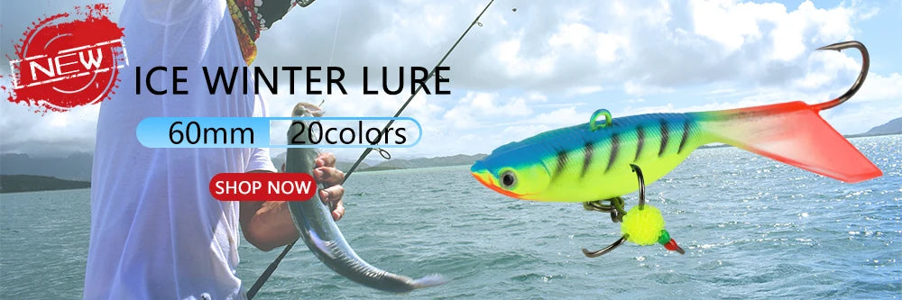 W.P.E Soft Swim Bait Fishing Lure