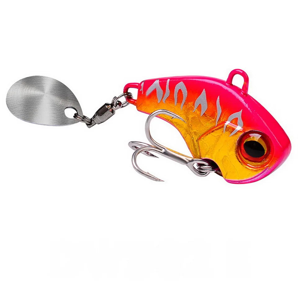 Metal Vib Spinner Fishing Lure