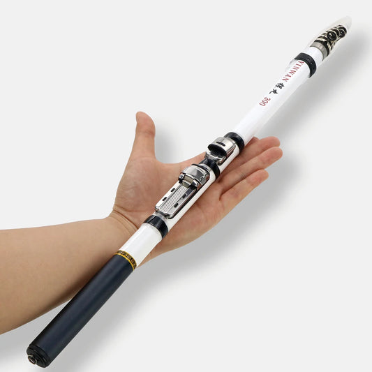Carbon Fiber Telescopic Travel Fishing Rod