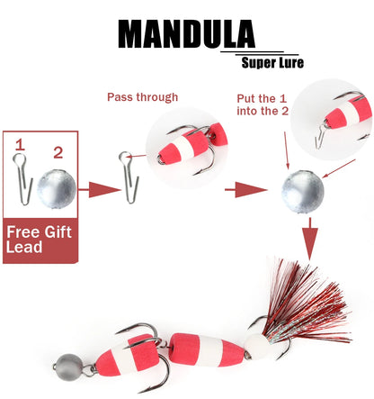 W.P.E Soft Swim Bait Fishing Lure