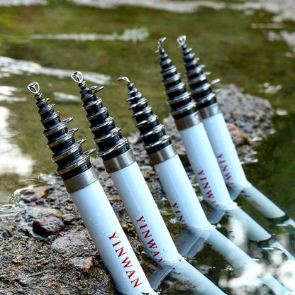 Carbon Fiber Telescopic Travel Fishing Rod