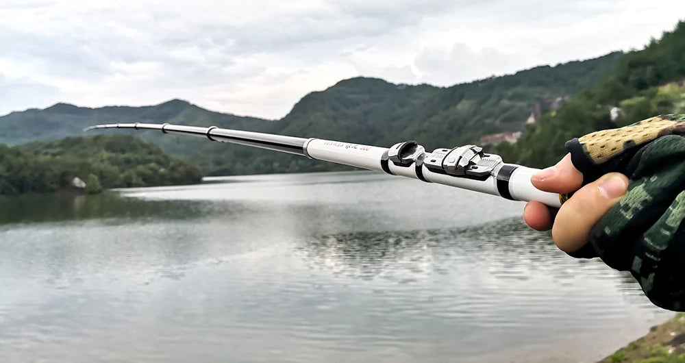 Carbon Fiber Telescopic Travel Fishing Rod