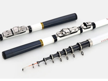 Carbon Fiber Telescopic Travel Fishing Rod