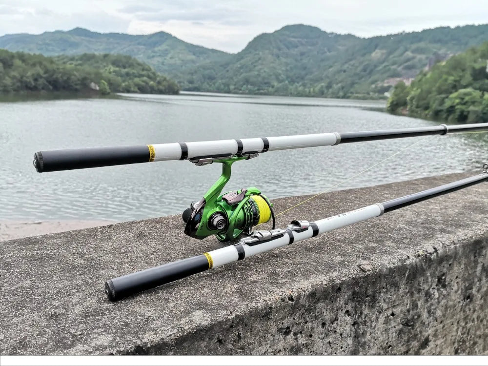 Carbon Fiber Telescopic Travel Fishing Rod