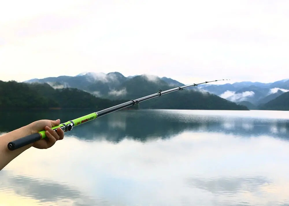 Carbon Fiber Telescopic Travel Fishing Rod