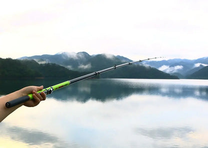 Carbon Fiber Telescopic Travel Fishing Rod