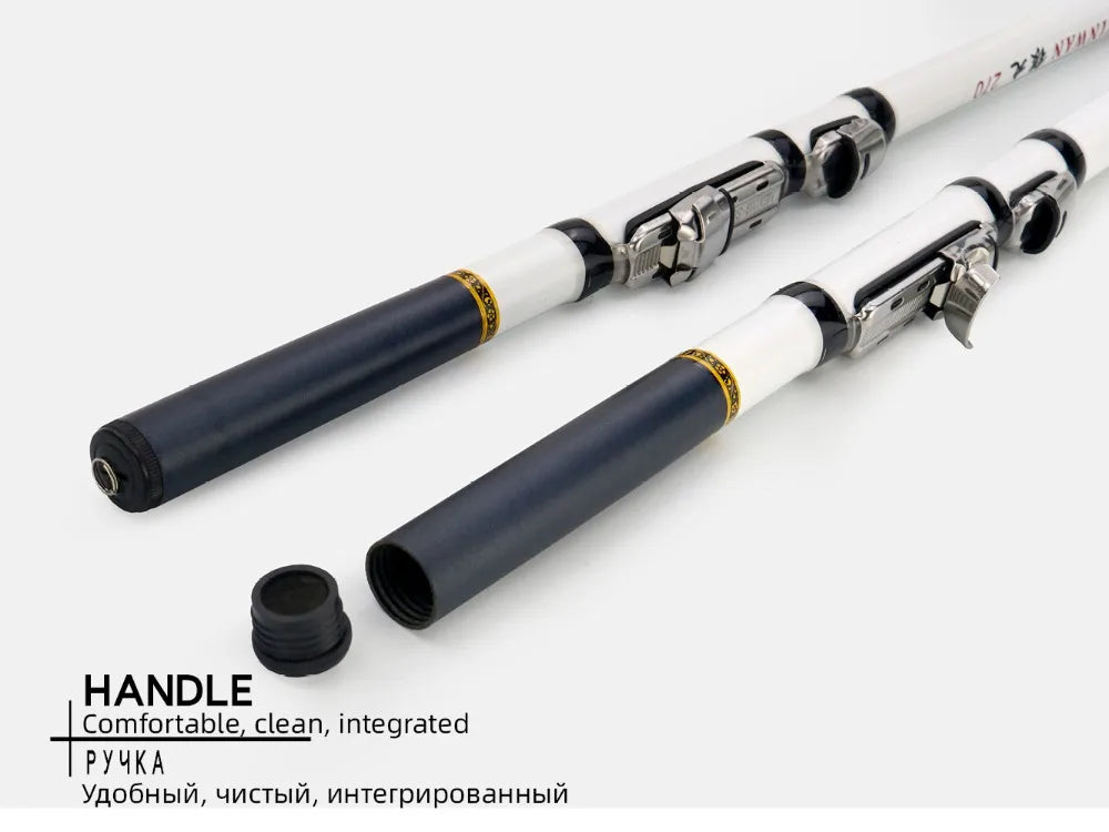 Carbon Fiber Telescopic Travel Fishing Rod