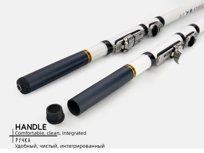 Carbon Fiber Telescopic Travel Fishing Rod