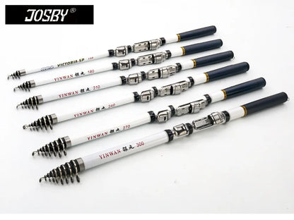 Carbon Fiber Telescopic Travel Fishing Rod