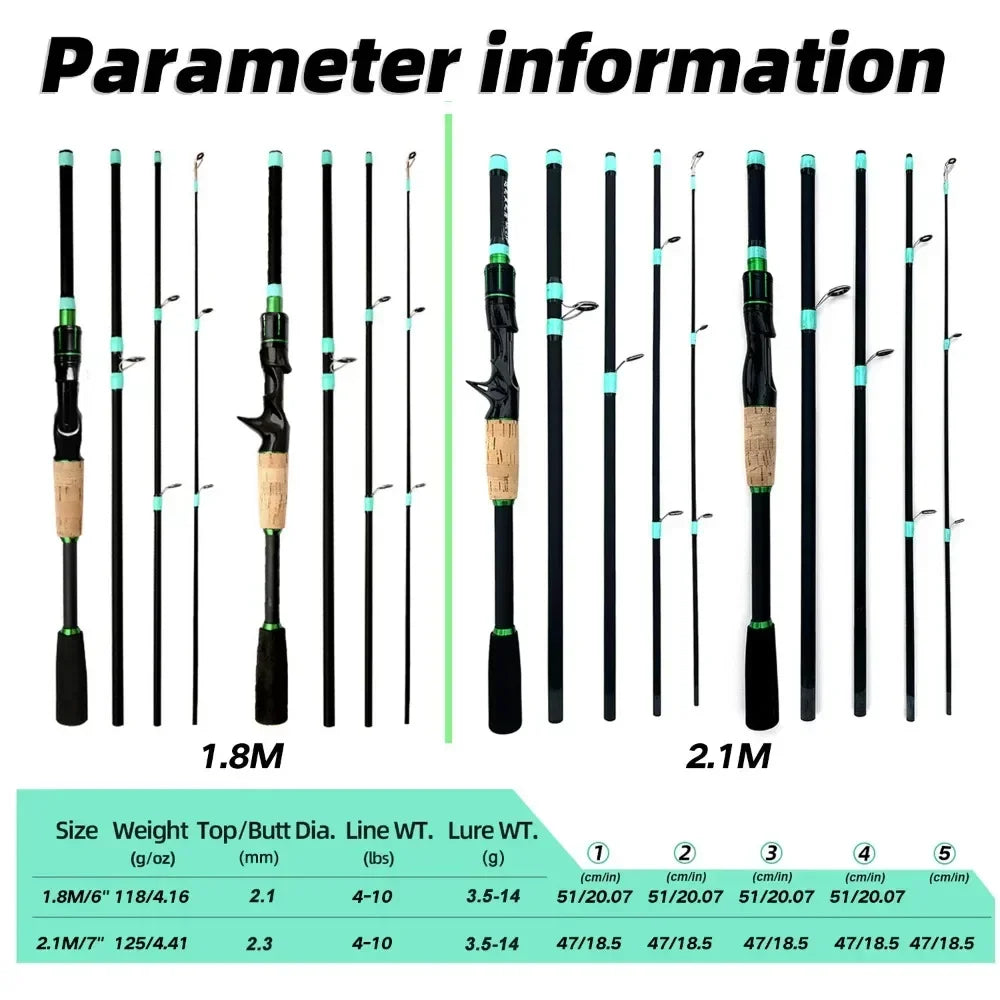Ultralight Trout & Jigging Fishing Rod
