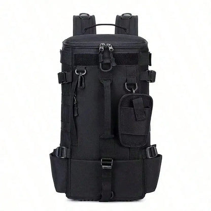 Large Capacity Fishing Backpack with Rod Holders
