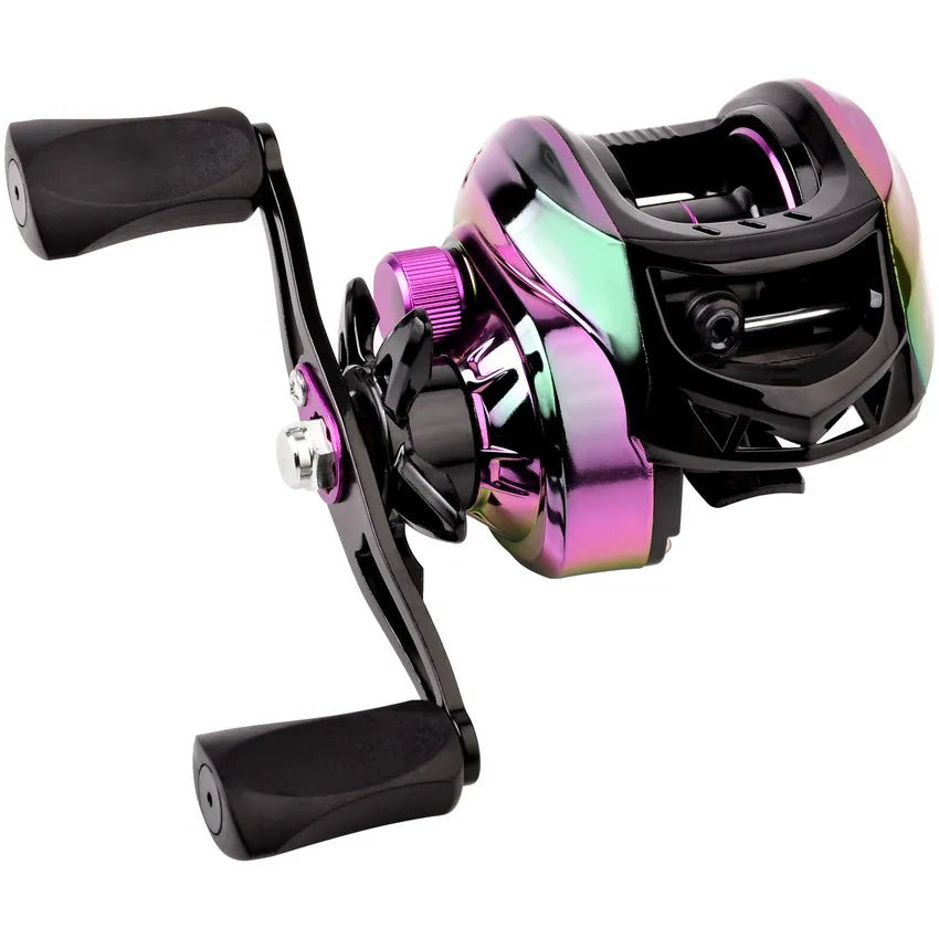 All Metal Baitcasting Reel – 7.2:1 High Drag Reel