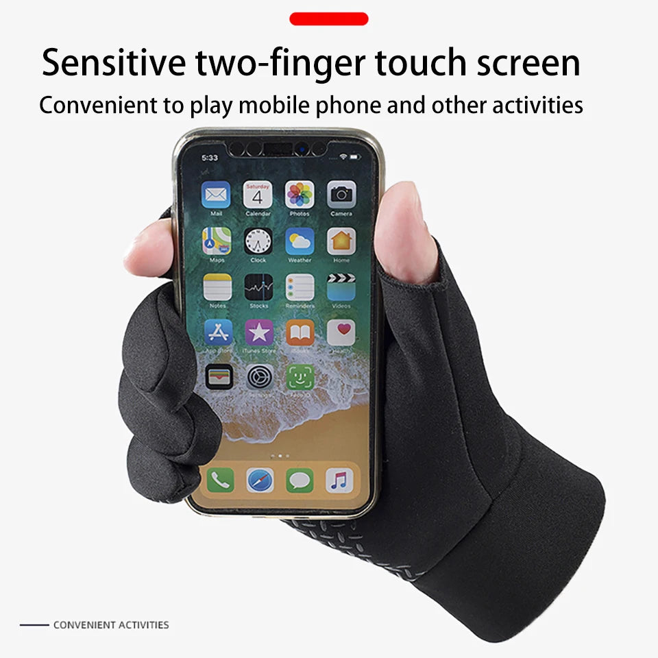 Winter Fishing Gloves with Touchscreen Fingers