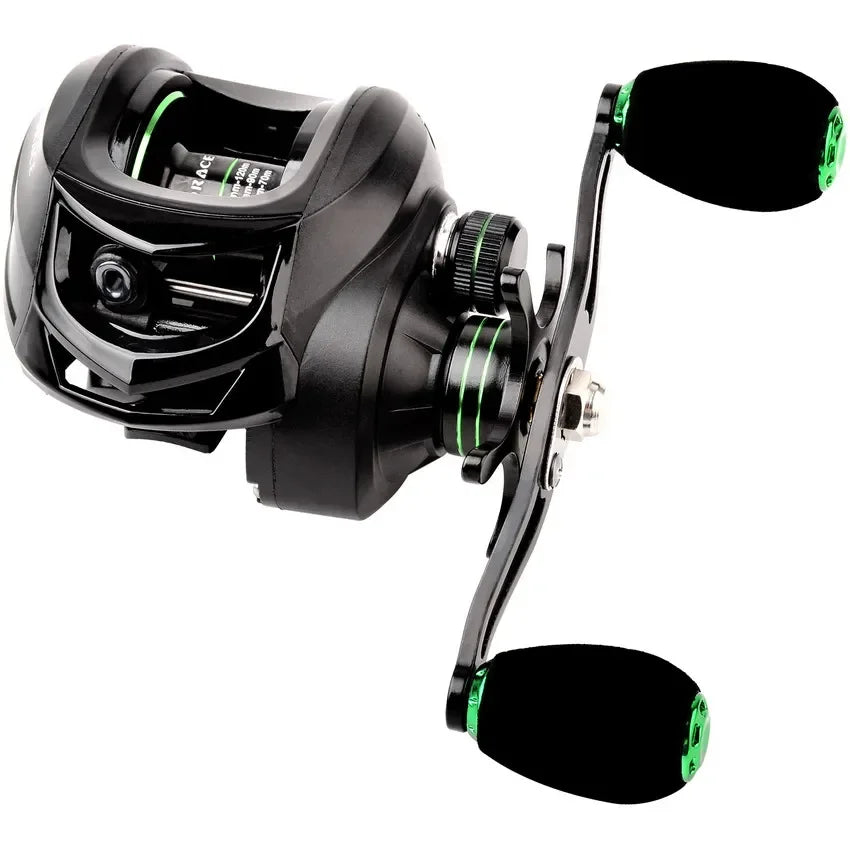 All Metal Baitcasting Reel – 7.2:1 High Drag Reel