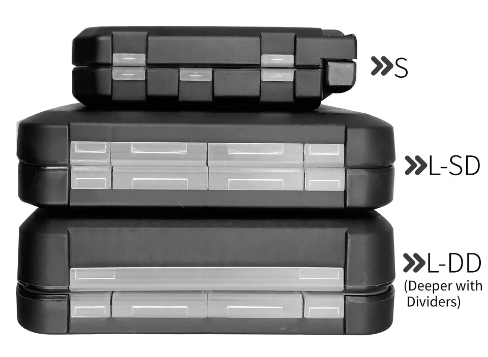 LUREHOLIC Fishing Tackle Organizer Box