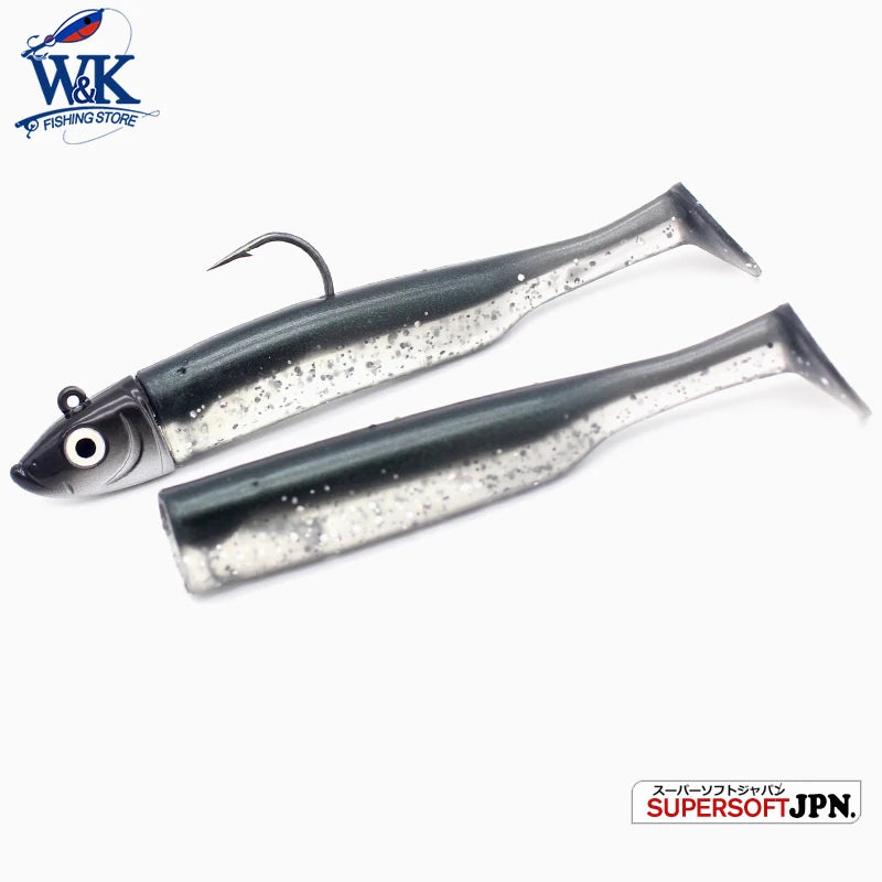 Seabass Paddle Tail Soft Lure Kit