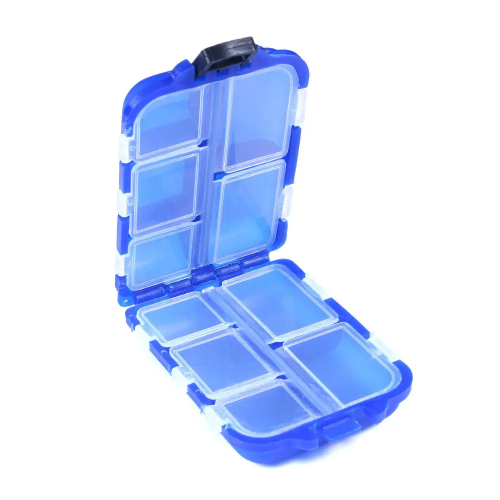 10 Compartment Fishing Tackle Box