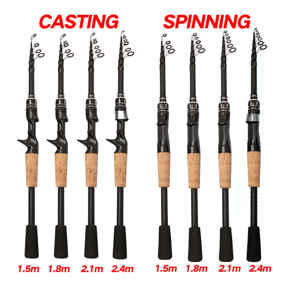Lightweight Baitcasting Fishing Rod