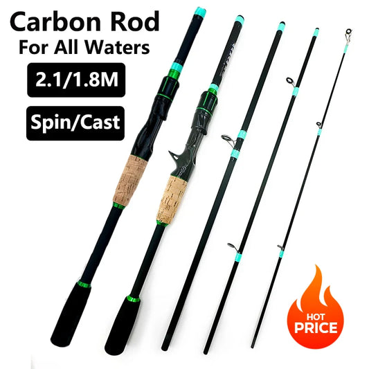 Ultralight Trout & Jigging Fishing Rod