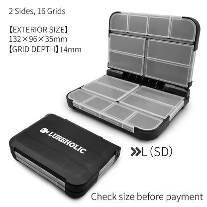 LUREHOLIC Fishing Tackle Organizer Box