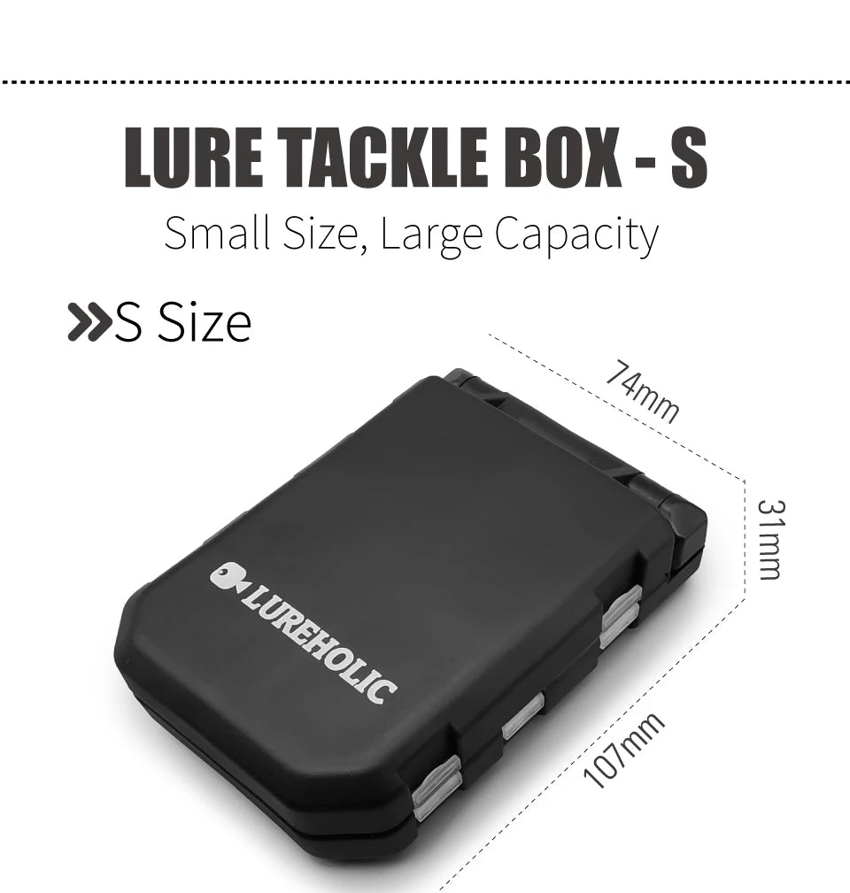 LUREHOLIC Fishing Tackle Organizer Box