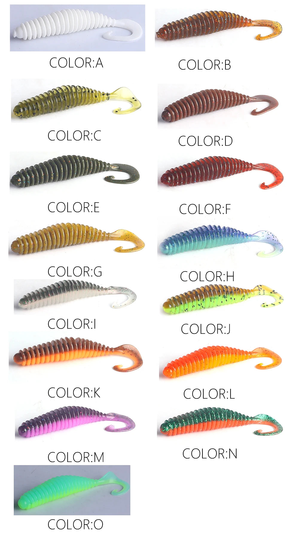 SoftTail Fishing Lure For Carp & Bass