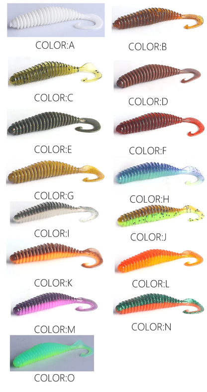 SoftTail Fishing Lure For Carp & Bass