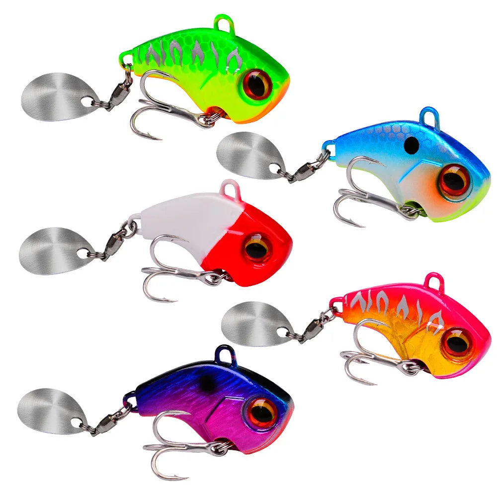 Metal Vib Spinner Fishing Lure