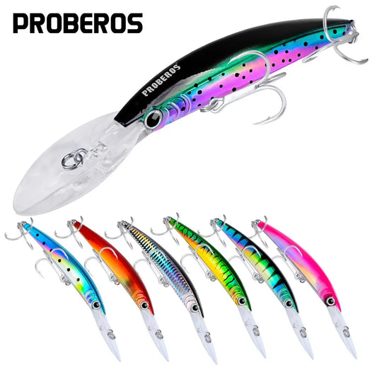 Deep Diving Minnow Fishing Lure
