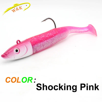 Seabass Paddle Tail Soft Lure Kit