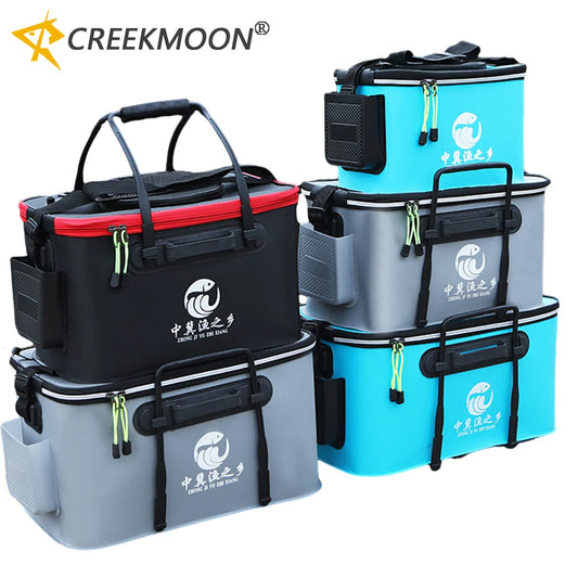 Waterproof Fishing Bucket & Tackle Storage Bag
