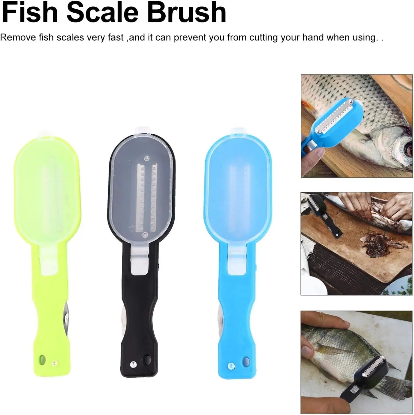 Fish Scaler & Cleaning Tool