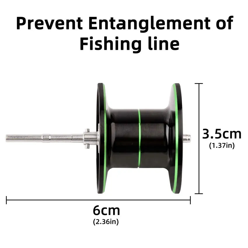 All Metal Baitcasting Reel – 7.2:1 High Drag Reel