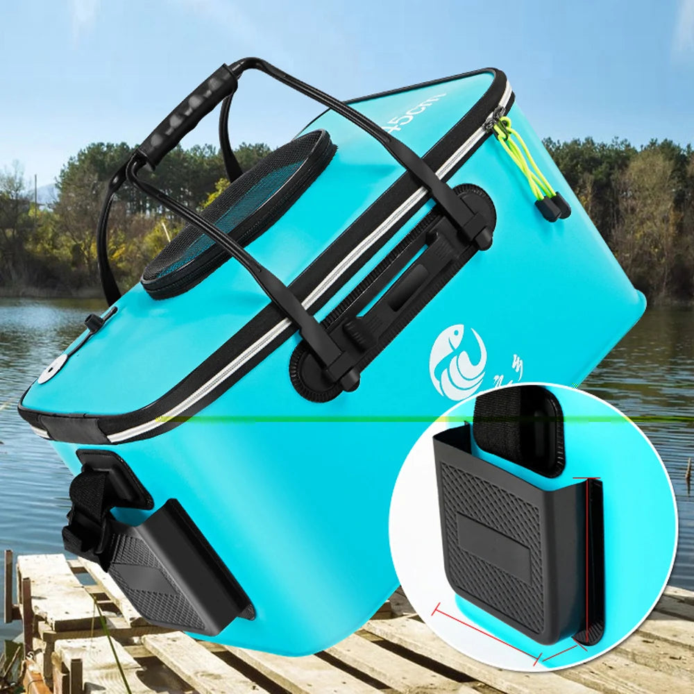 Waterproof Fishing Bucket & Tackle Storage Bag