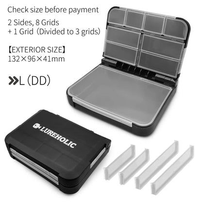 LUREHOLIC Fishing Tackle Organizer Box