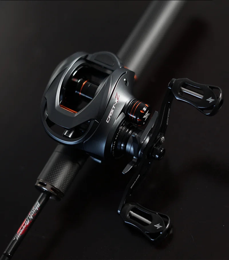 SEASIR Cast X2 Baitcasting Reel – 7.3:1 Carbon Fiber Reel