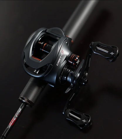 SEASIR Cast X2 Baitcasting Reel – 7.3:1 Carbon Fiber Reel