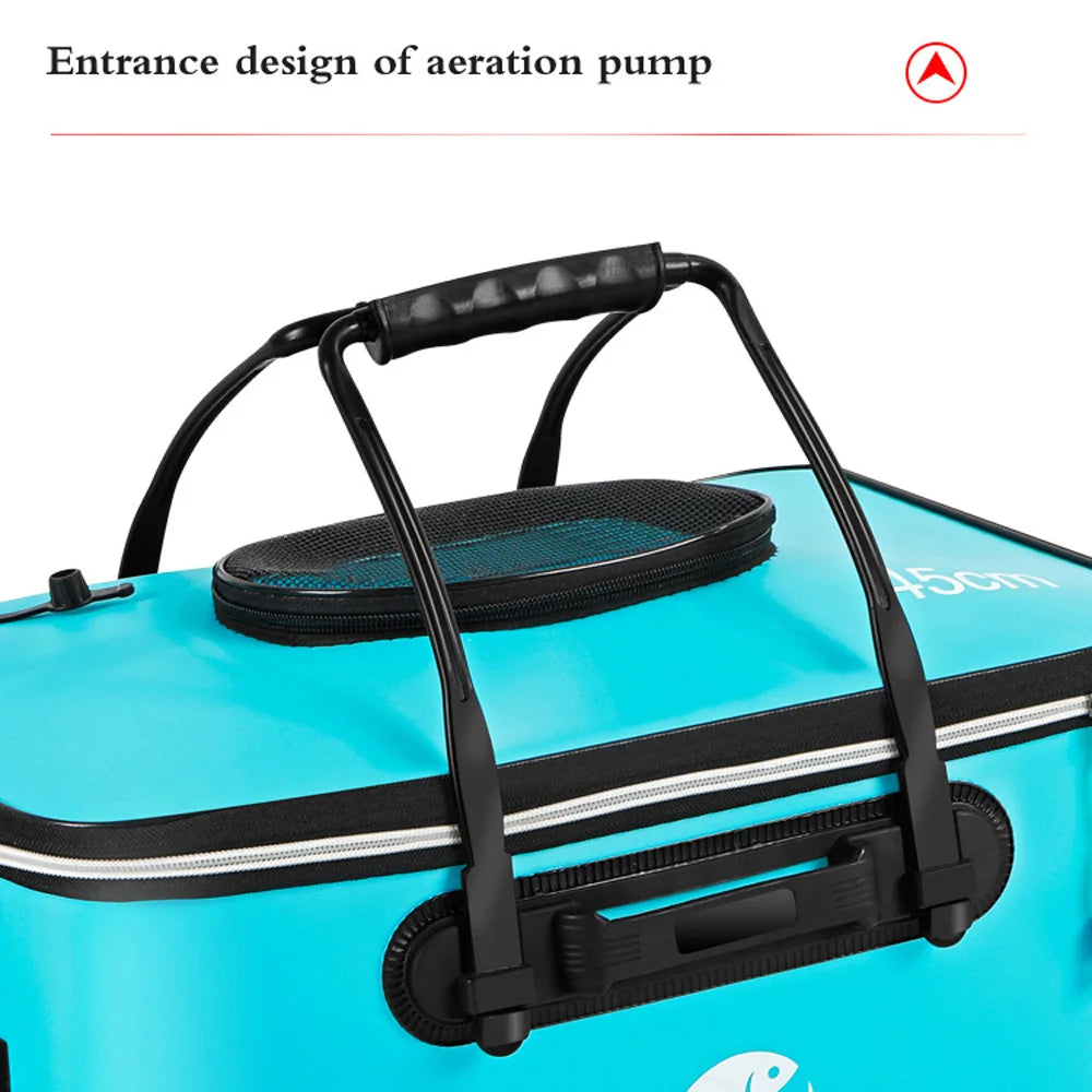 Waterproof Fishing Bucket & Tackle Storage Bag