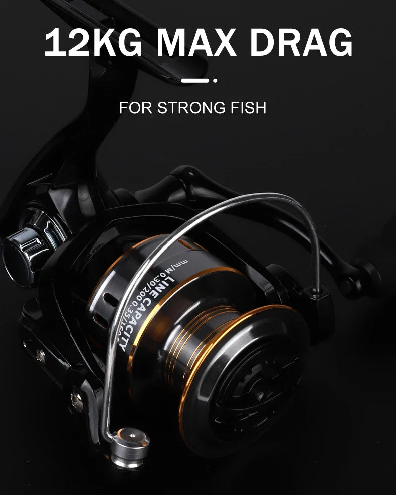 Ultra Light Spinning Reel – Freshwater & Saltwater