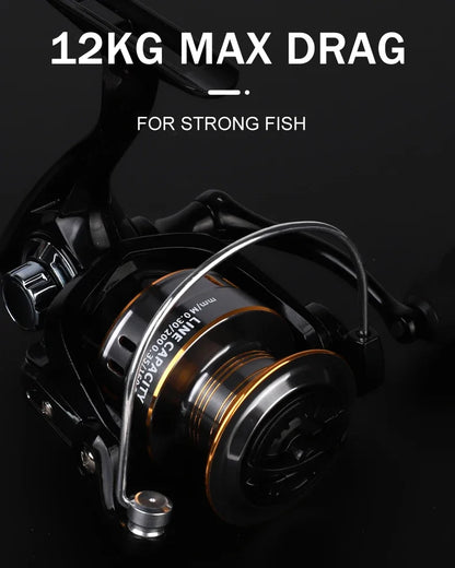 Ultra Light Spinning Reel – Freshwater & Saltwater