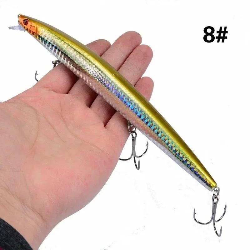Laser Minnow Crankbait Fishing Lure