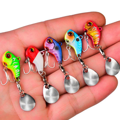 Metal Vib Spinner Fishing Lure