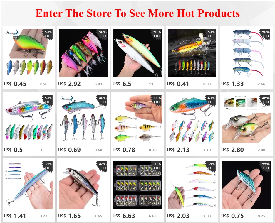 Hard Vib Fishing Lure For Bass & Pike
