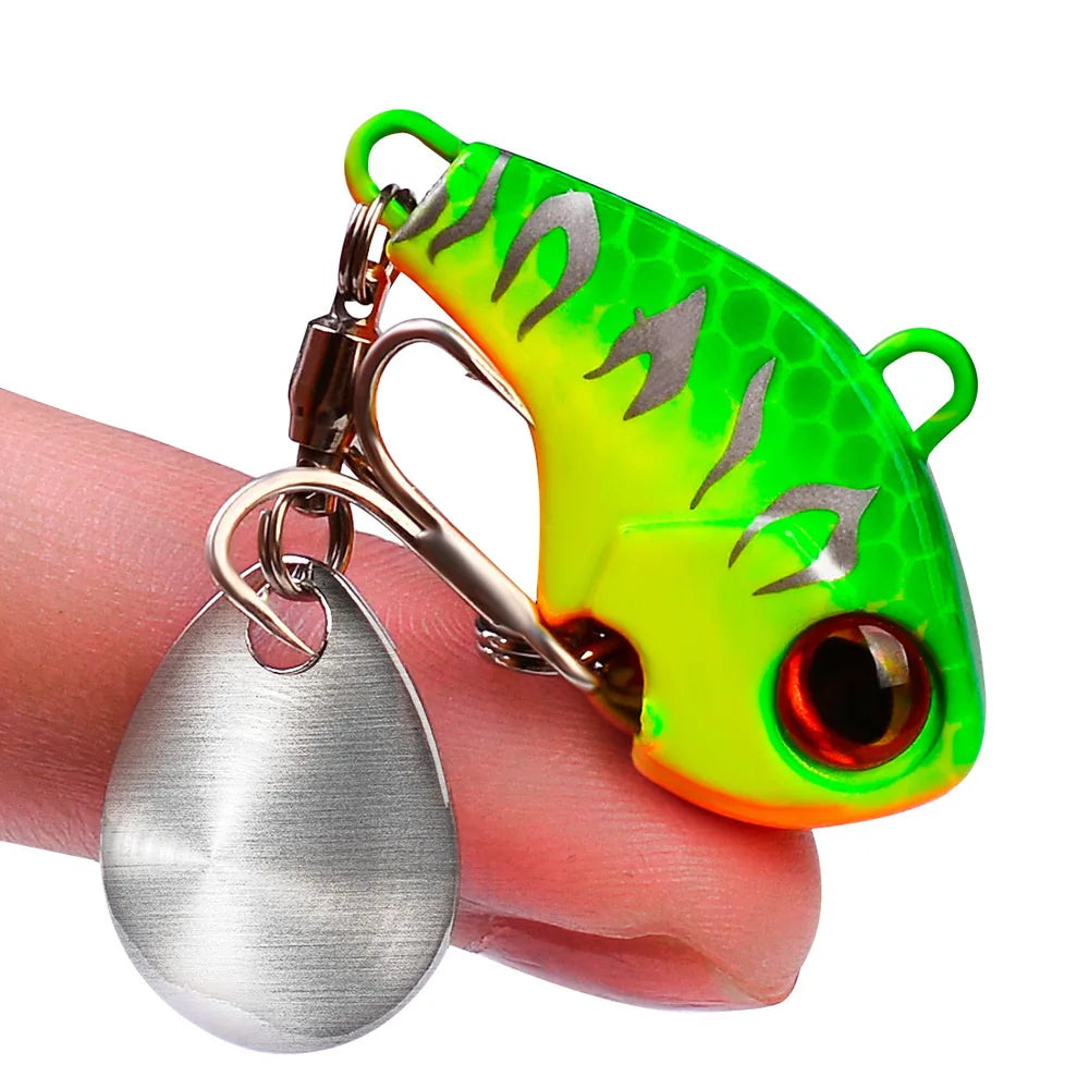Metal Vib Spinner Fishing Lure