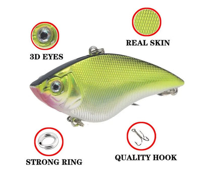 Hard Vib Fishing Lure For Bass & Pike
